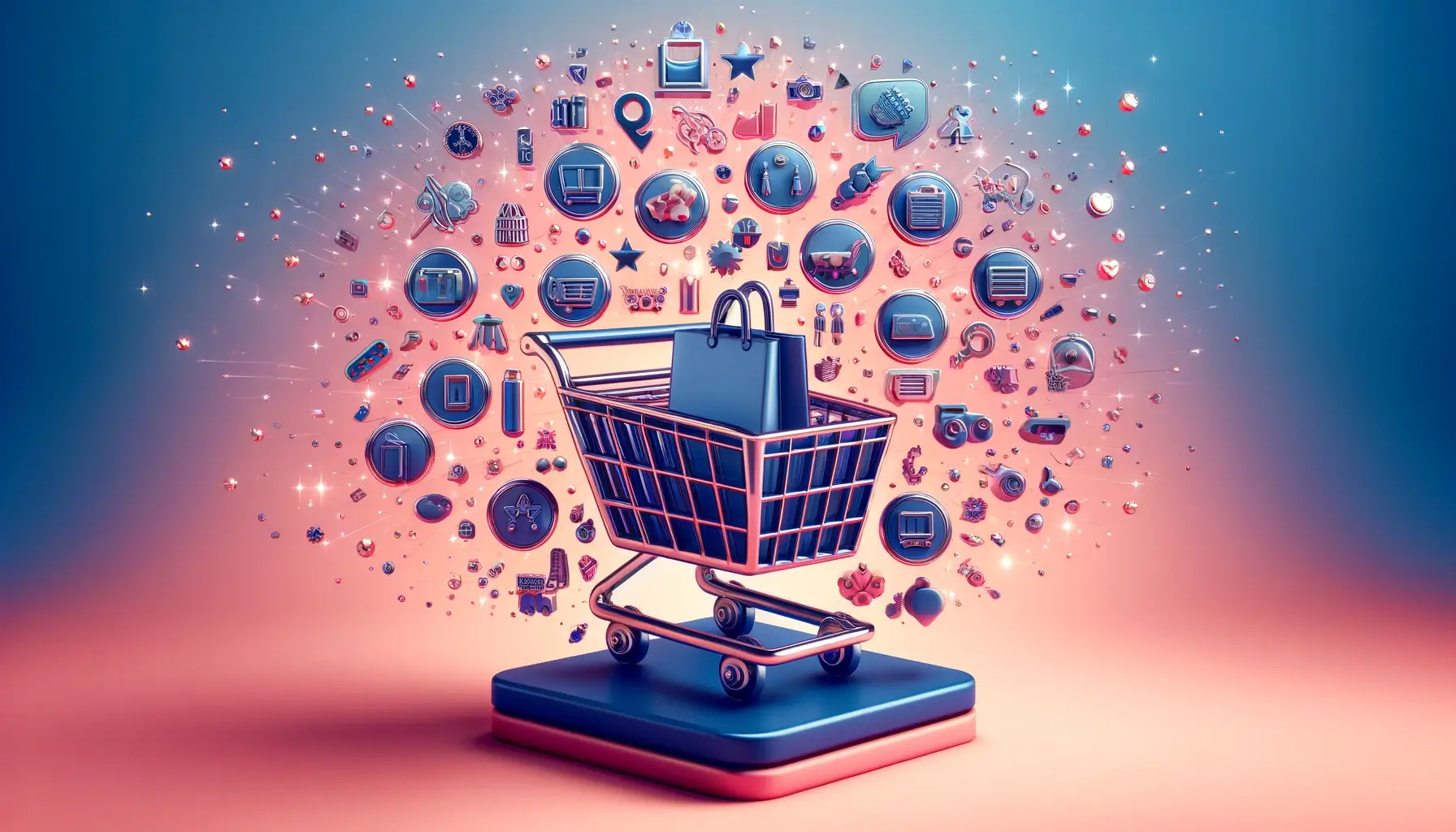 Shopping cart in an e-commerce